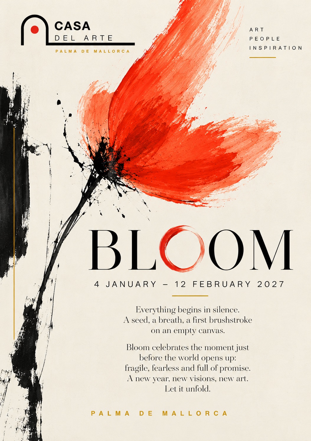 Bloom, 4. Januar – 12. Februar 2027